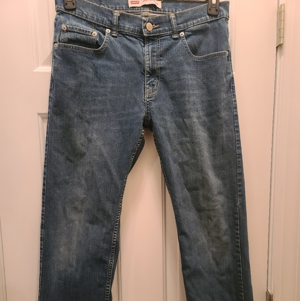 Used Boys Levis 505 Jeans Size 20 Reg 30x30